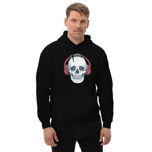 Moletom Canguru Unissex Caveira Skull