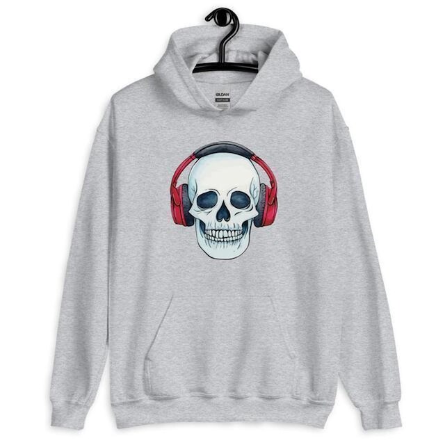 Moletom Canguru Unissex Caveira Skull