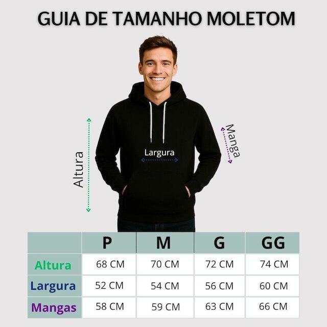 Moletom Canguru Unissex Estampado Brooklyn Moderno