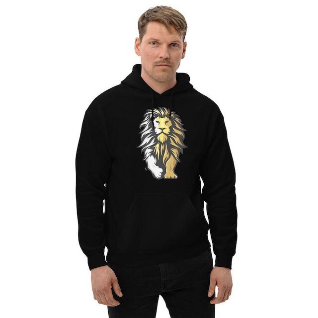 Moletom Canguru Unissex Leão Lion