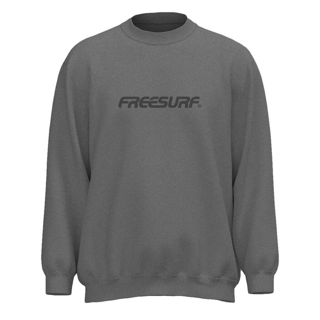 Moletom Careca Freesurf Classic Cinza