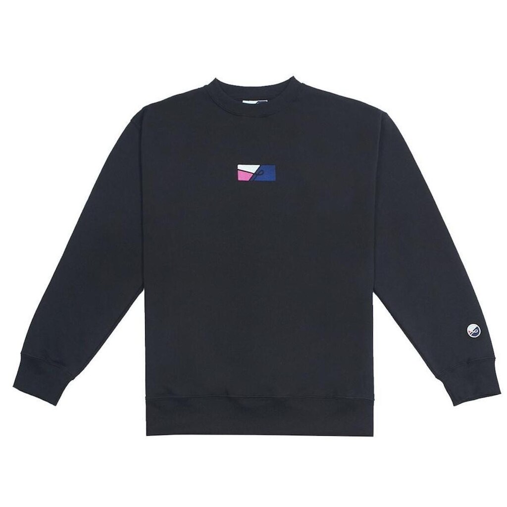 Moletom Careca Ous Crewneck Fili Flag Preto