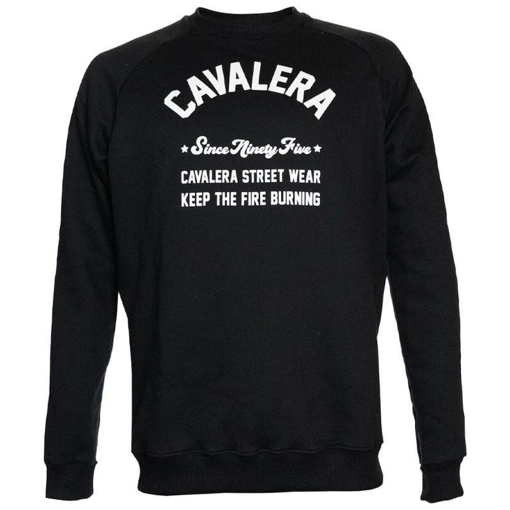 MOLETOM CAVALERA CARECA RAGLAN URBAN PRETO MASCULINO