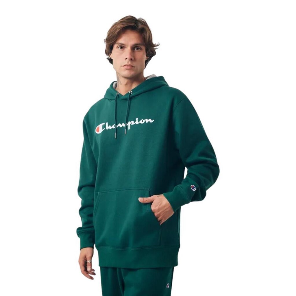 Moletom Champion Hoodie Athletic Marrom
