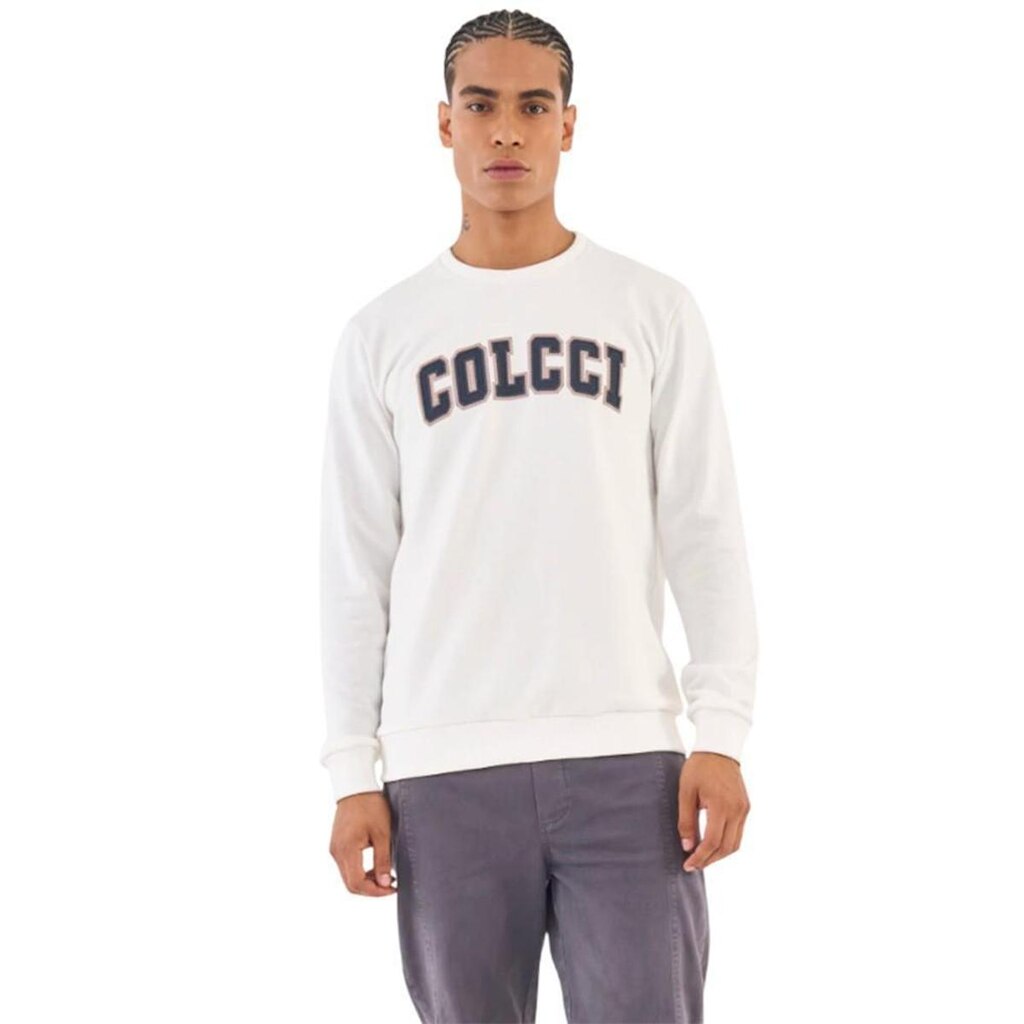 Moletom Colcci Slim Com Estampa Em Logo Off Shell Masculino