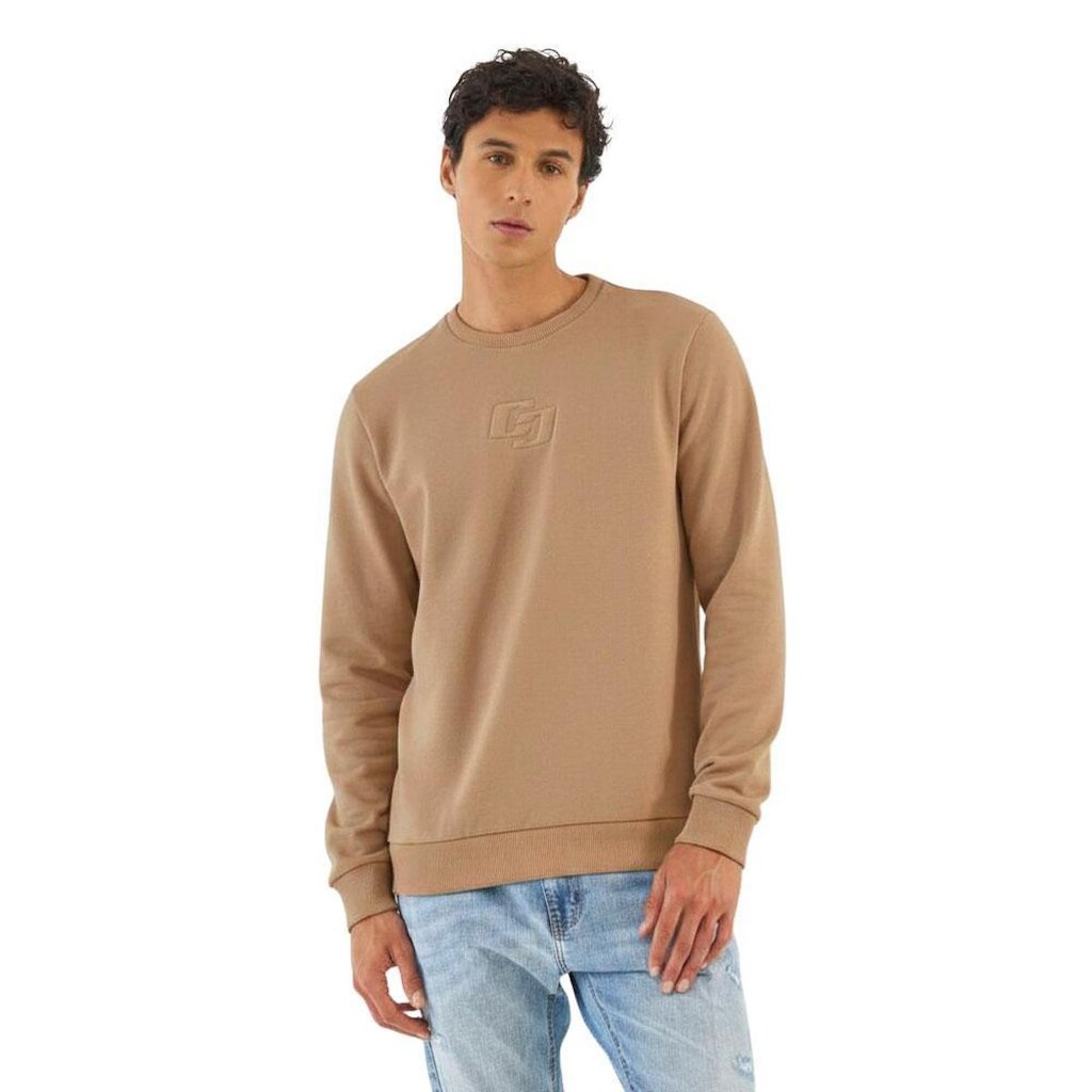 Moletom Colcci Slim Com Logo Bordada