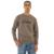 Moletom Colcci Slim Com Logo Marrom Masculino - Marrom