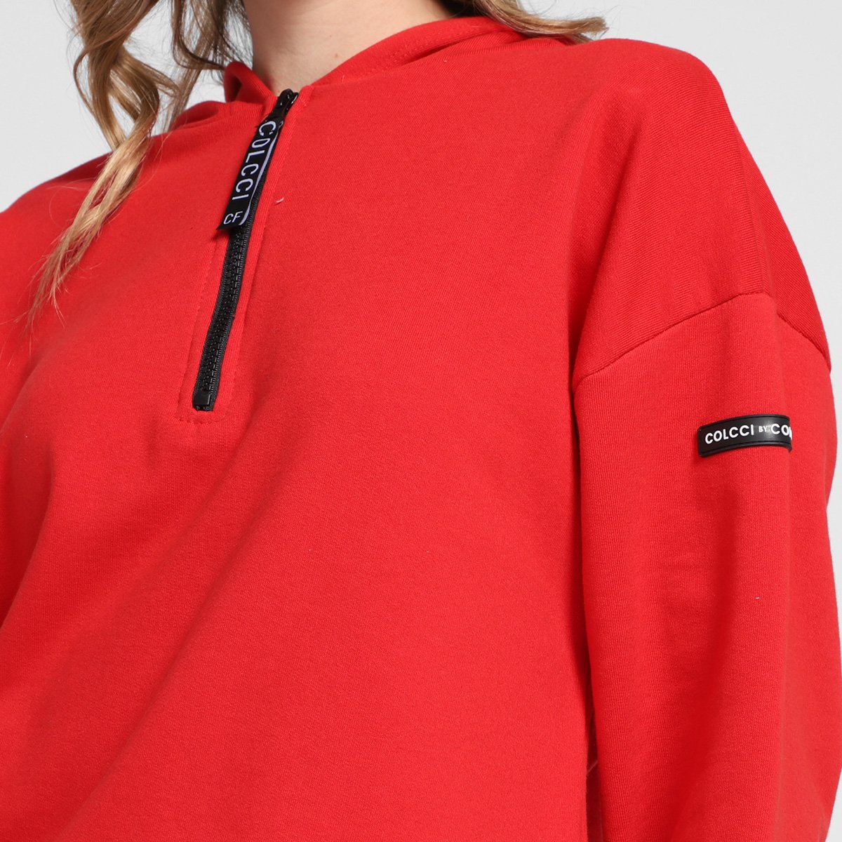 microfleece moletom com capuz