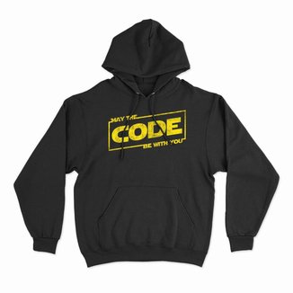 Moletom Com Capuz Code Be With You