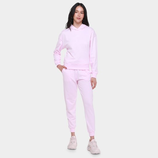 Moletom Com Capuz Fila Basic Classic Light Feminino