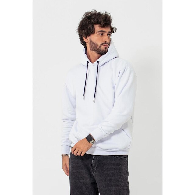 Moletom Com Capuz Moleton Canguru Blusa Frio Algodão