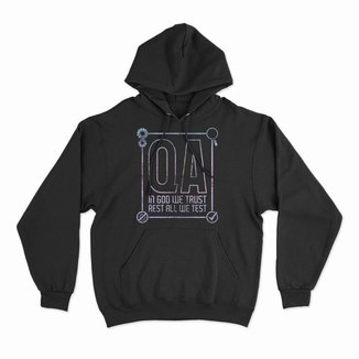 Moletom Com Capuz QA We Test