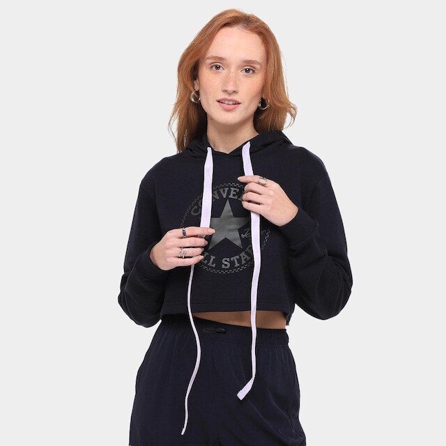 Moletom Converse Hike Seek Fleec Hood Feminino