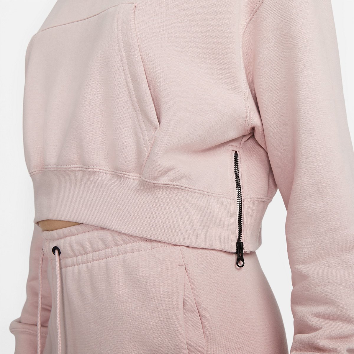 nike sportswear w essntl moletom com capuz flc trend