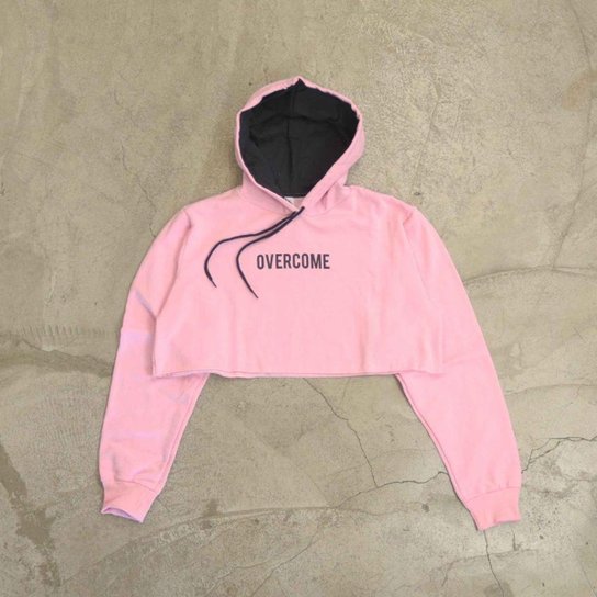 Overcome Canguru Moletom Roxo Overcome Moletom Canguru Overcome