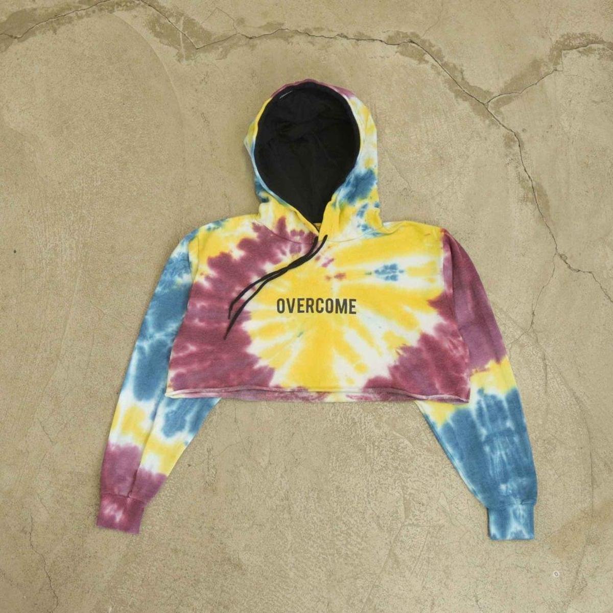 Moletom Cropped Overcome Canguru 