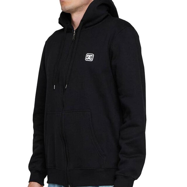 Moletom DC Shoes Aberto Rubber Label WT24 Masculina