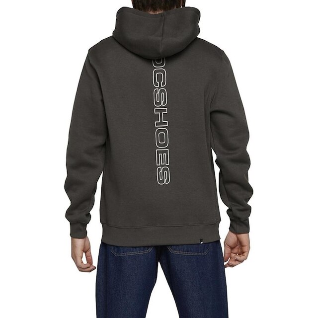 Moletom DC Shoes Canguru FB Outline 305G WT24