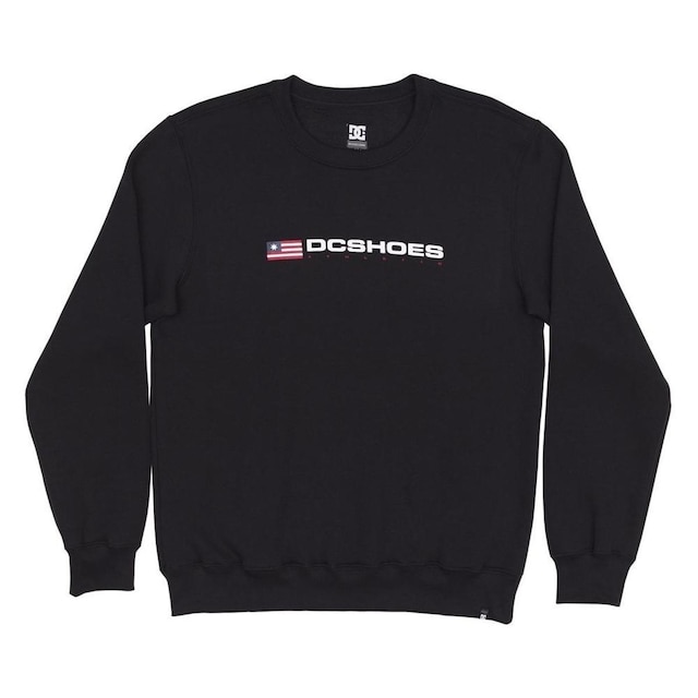 Moletom DC Shoes Careca Athletic USA Crew 305G WT24