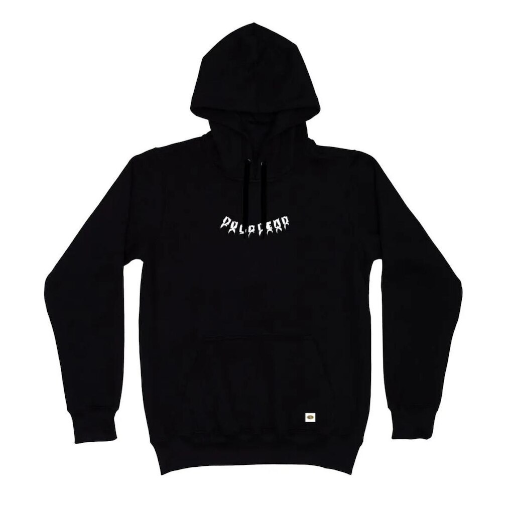 Moletom Drop Dead Fechado Kidesgraça Preto