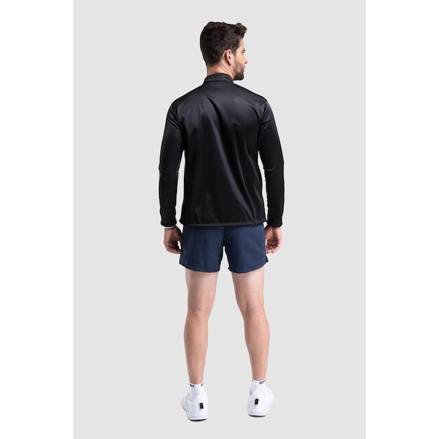 Moletom Dry Com Gola 1/4 Evolift Preto