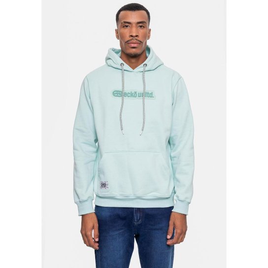 Moletom Ecko Canguru Masculino Fashion Basic Rubber Masculino