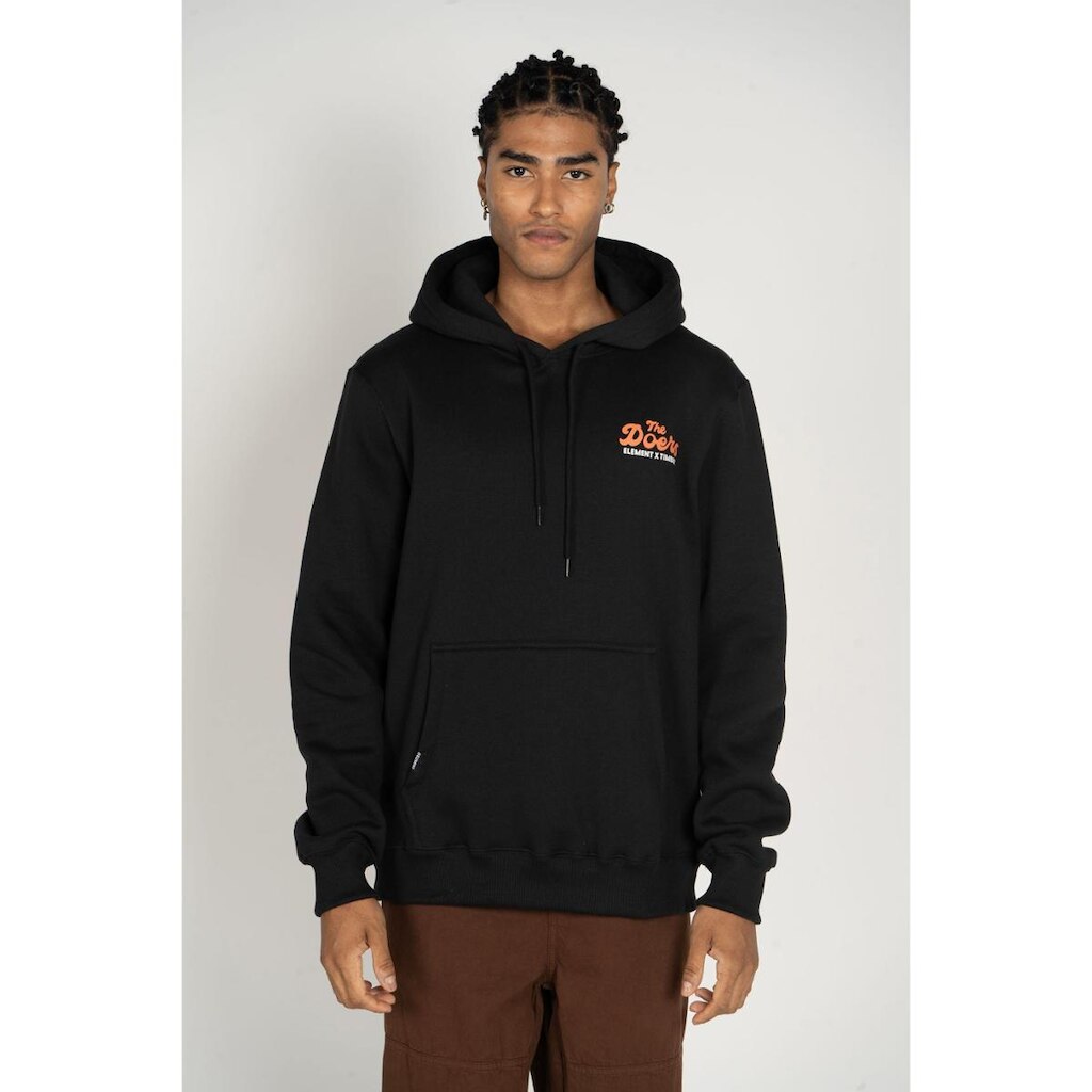 Moletom Element 300G Cross Cut Preto Moletom Element Fech Cross Cut Preto-Preto-P