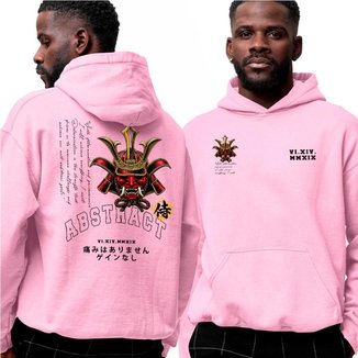Moletom Estampado Algodão‎ Abstract Samurai Tokyo Mode
