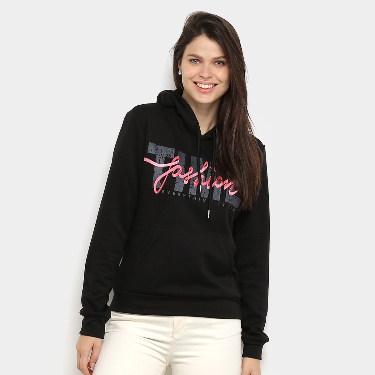 stylish moletom com capuzs womens