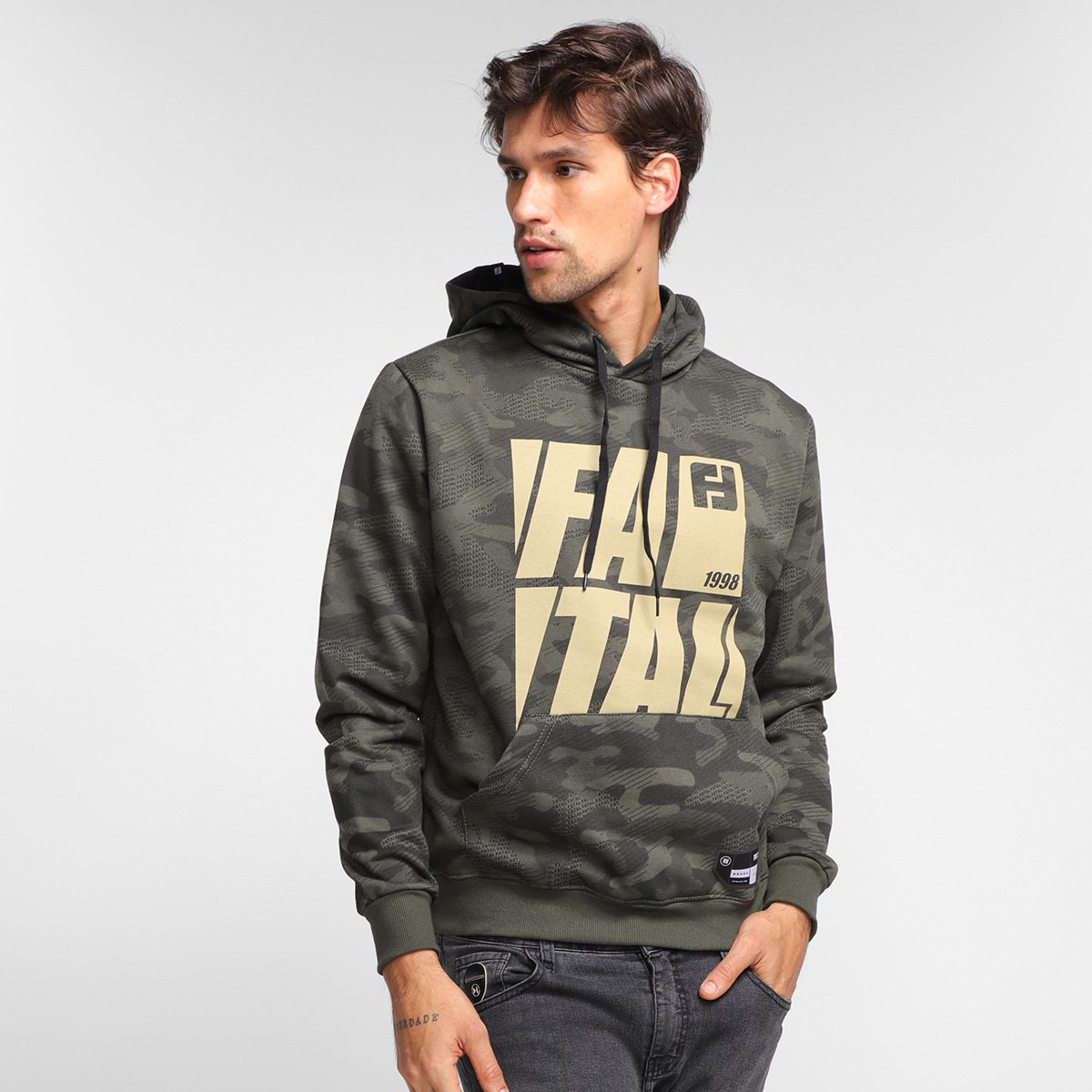 Moletom Fatal Camuflado 1998 Masculino - Verde Militar é ruim? Moletom Fatal Camuflado 1998 Masculino - Verde Militar é boa?