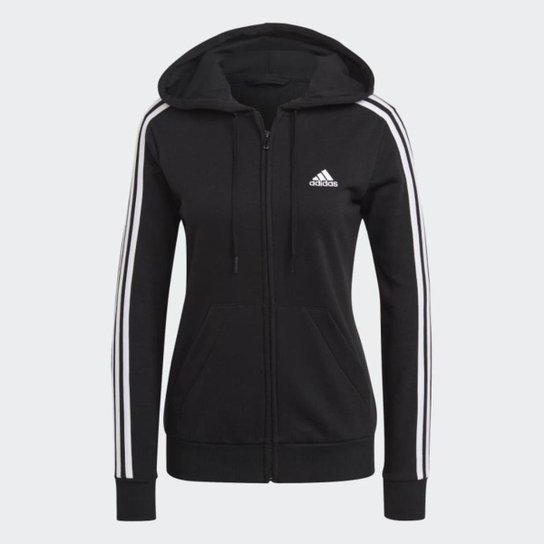 Adidas Logo Moletom Preto Feminino Adidas Adidas Moletons