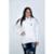 Moletom Feminino Blusa De Frio Canguru Et Tumblr Alien Top - Branco