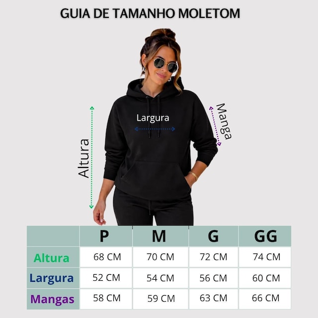 Moletom Feminino Estampa Fofinha Academia Poderosas
