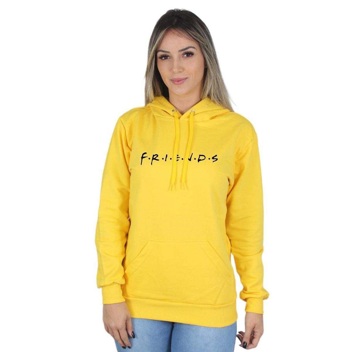 friends quotes moletom com capuz