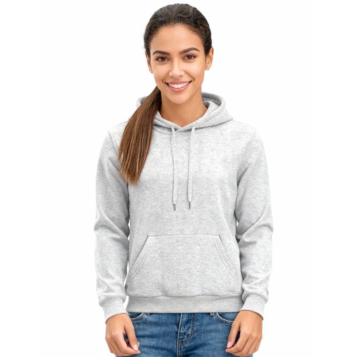 Moletom Feminino Liso Abrigo Blusa Moleton Casaco com Capuz Menor preço em Moletom Feminino Liso Abrigo Blusa Moleton Casaco com Capuz