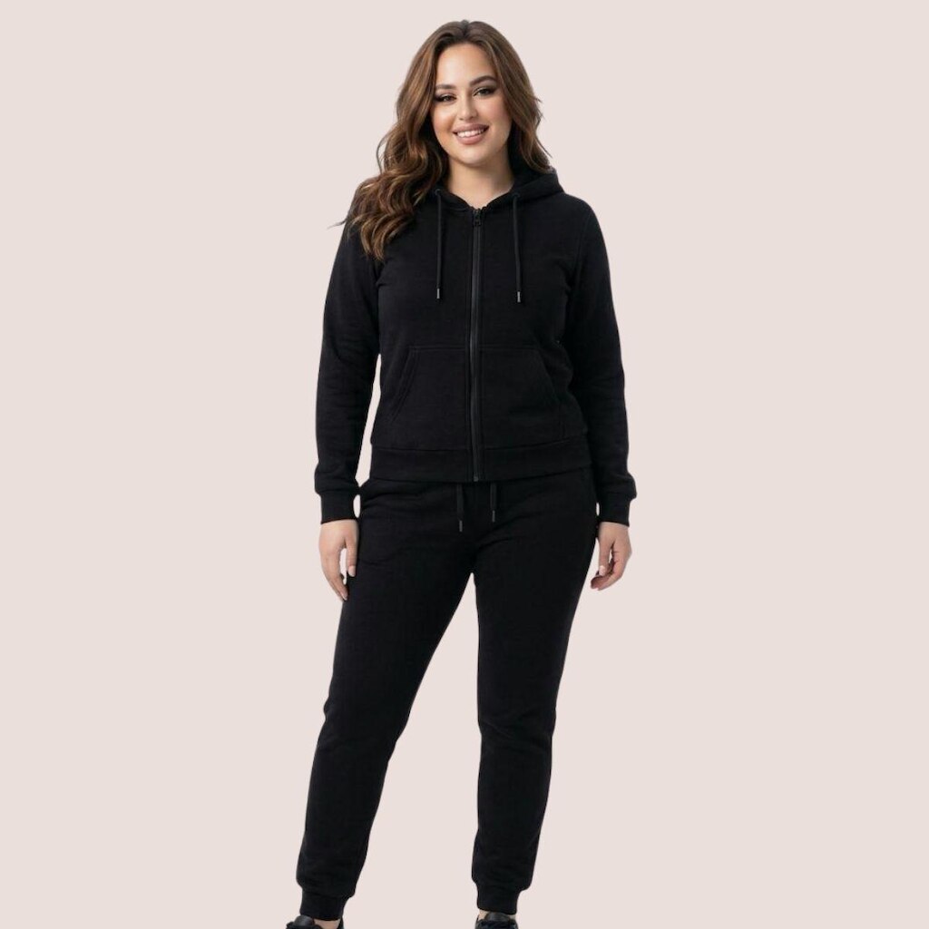 Moletom Feminino Plus Size para o Inverno Casual