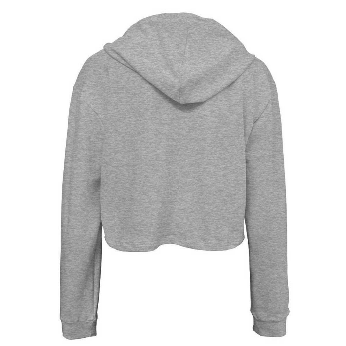 bella canvas cropped moletom com capuz