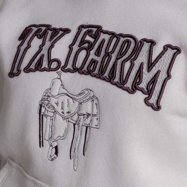 MOLETOM FEMININO TEXAS FARM - ALLIANCE - MTF035 - OFF WHITE