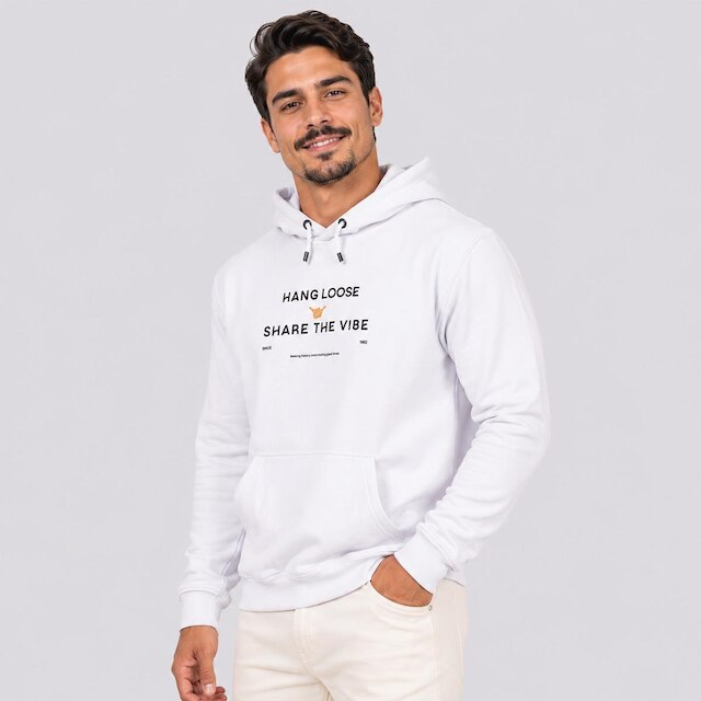 Moletom Hang Loose Play Branco