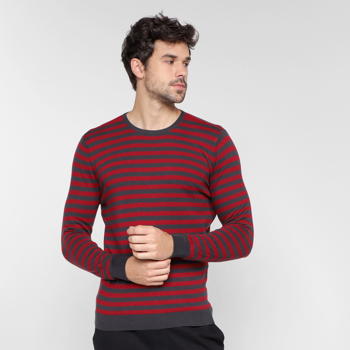 Moletom Hering Listrado Masculino - Vermelho é ruim? Moletom Hering Listrado Masculino - Vermelho é boa?