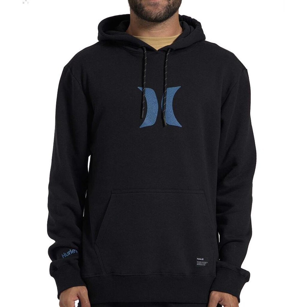 Moletom Hurley Canguru Icon WT26 Masculino