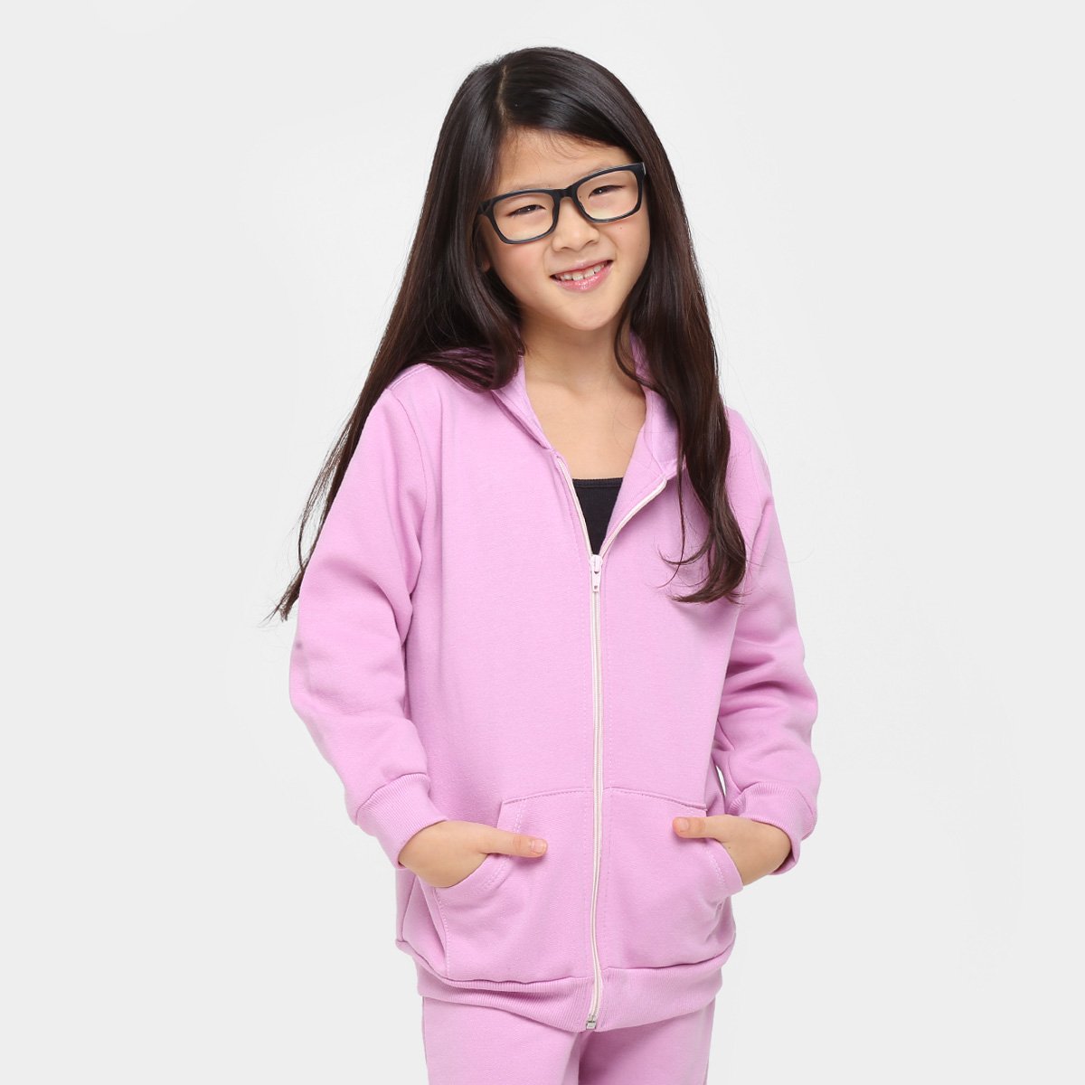 Moletom Infantil D'Atri Básico Feminino Rosa Claro Artesanato Para Cozinha Facil De Fazer ~ Moletom Infantil D'Atri Básico Feminino Rosa Claro