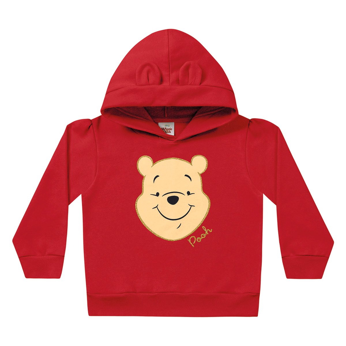 pooh moletom com capuz