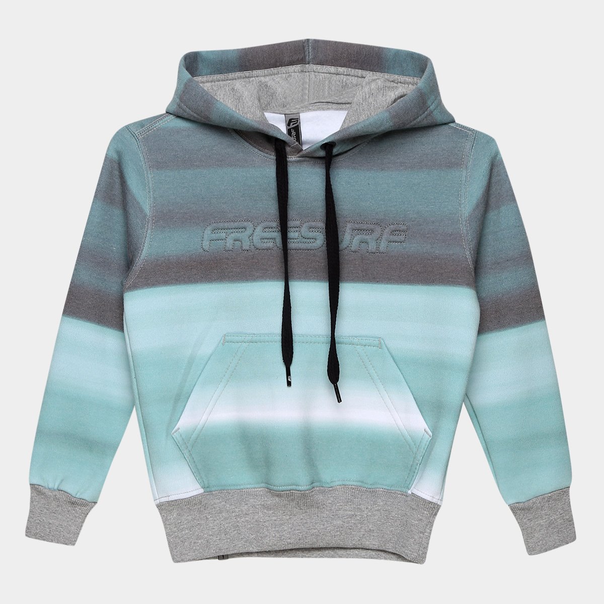 turquoise surf moletom com capuz