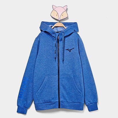 Moletom Infantil Mizuno Com Zíper Menino - Masculino