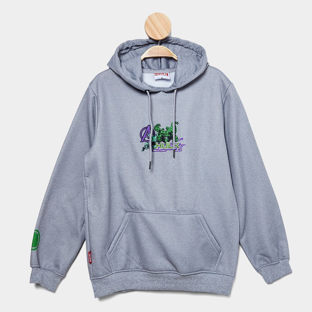 Moletom Infantil Mooncity Silk Hulk Menino