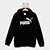 Moletom Infantil Puma Com Capuz Menino - Preto