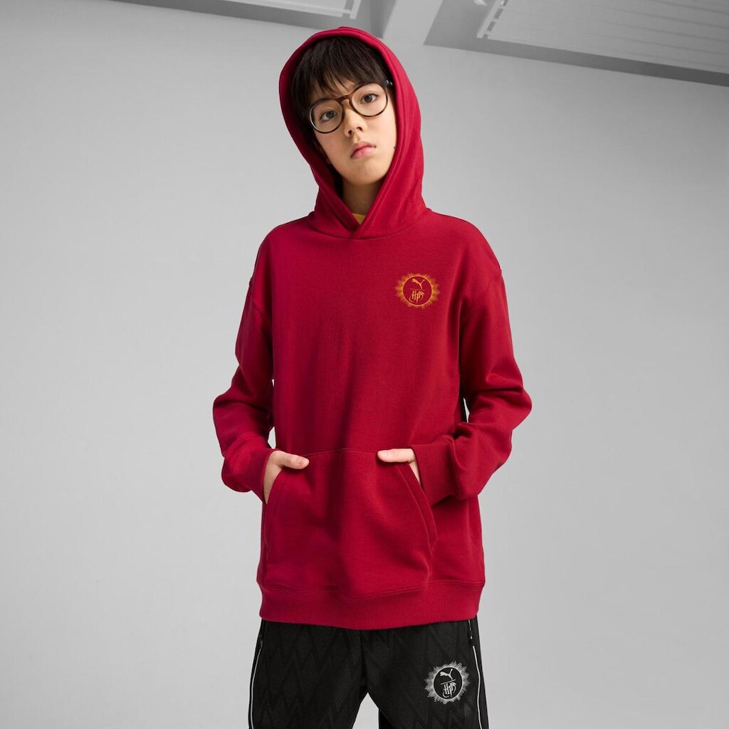 Moletom Infantil Puma x Harry Potter com Capuz Relaxed Graphic