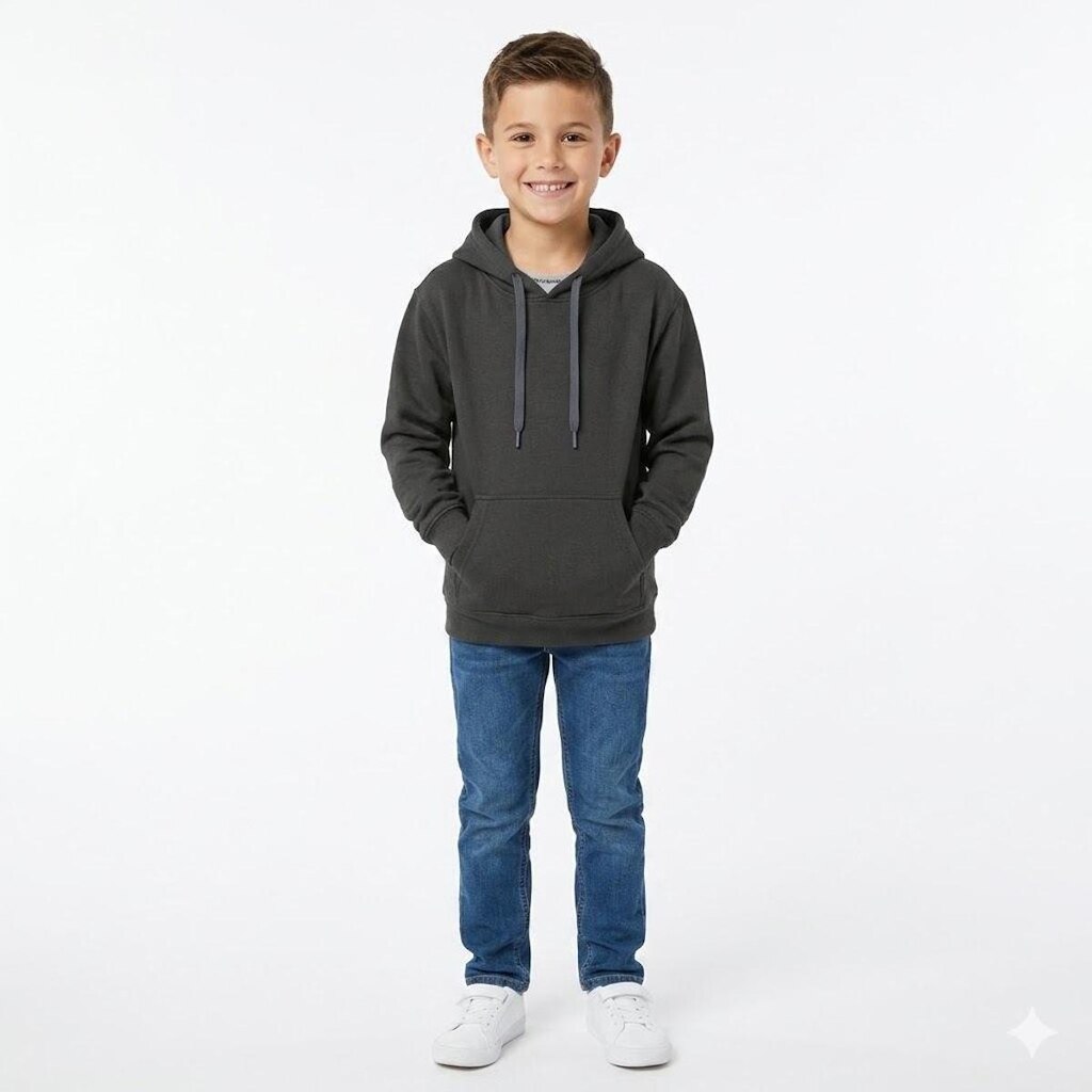 Moletom Infantil Unissex Blusa Com Capuz Flanelado