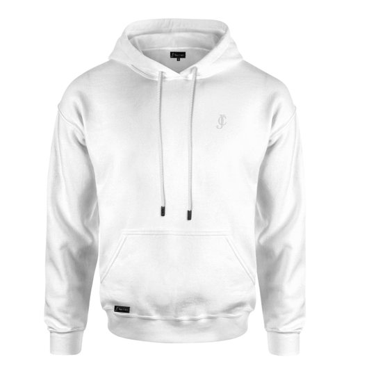 Moletom Jon Cotre Liso Unissex - Branco